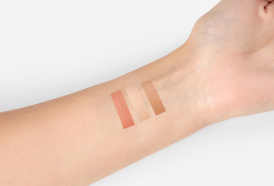 Kaja Cream Bronzer, Powder Blush and Highlighter Sculpting Trio Play Bento