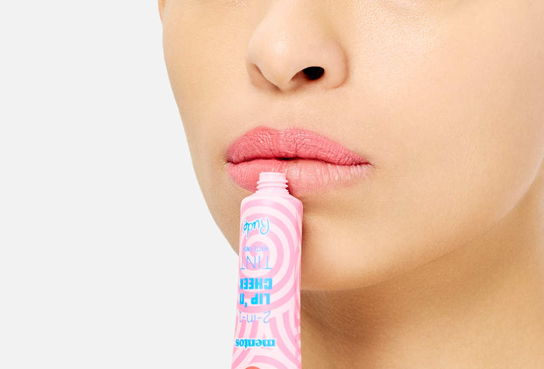 Rude Licence Lip Tint Mentos 2 In 1 Lip'N Cheek Tint Petal pink 15 ml Rude Licence Lip Tint Mentos 2 In 1 Lip'N Cheek Tint