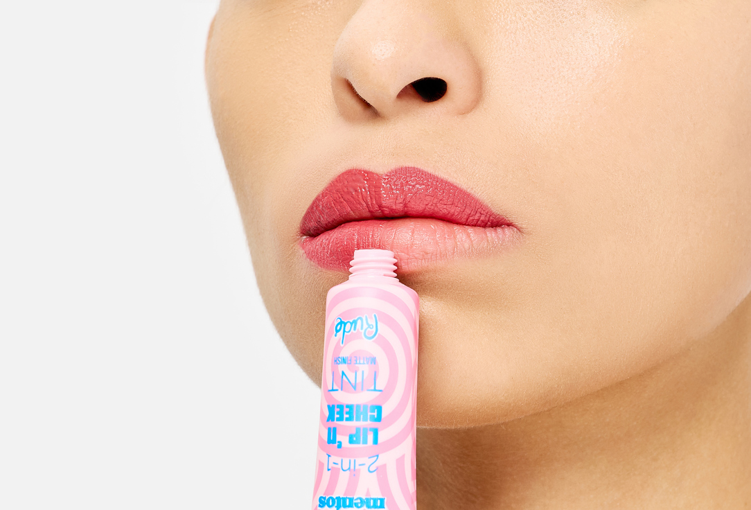 Rude Licence Lip Tint Mentos 2 In 1 Lip'n Cheek Tint Deep rose 15 ml Rude Licence Lip Tint Mentos 2 In 1 Lip'n Cheek Tint