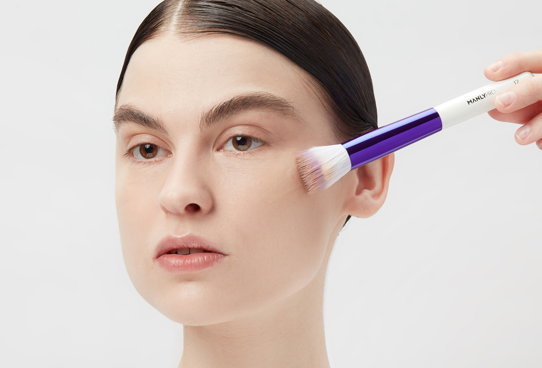 Manly PRO Duo-Fiber Brush for Creamy Textures K12