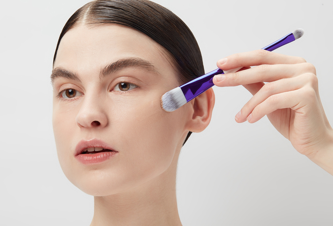 Manly PRO Dual-Ended Foundation & Concealer Brush K81