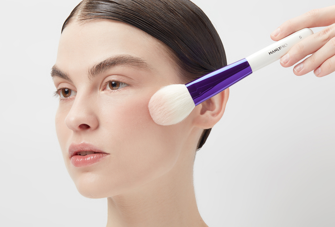 Manly PRO Flat Blush & Contour Brush K5