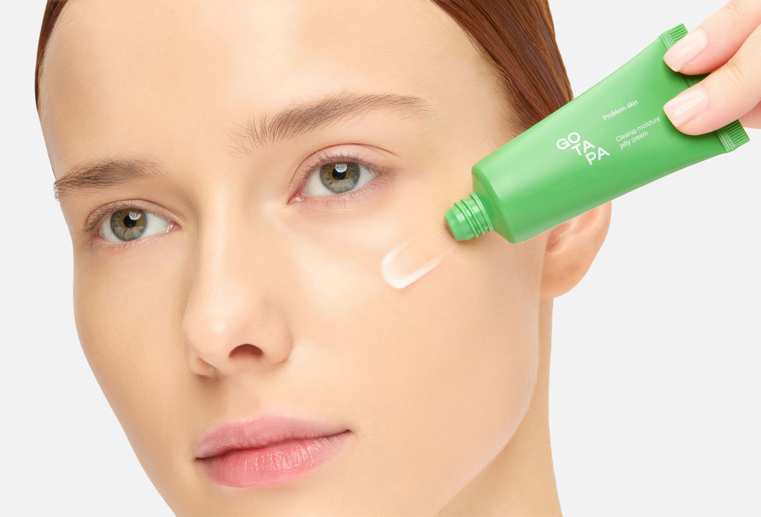 Go Tapa Увлажняющий гель-крем для проблемной кожи Clearup Moisture Jelly Cream