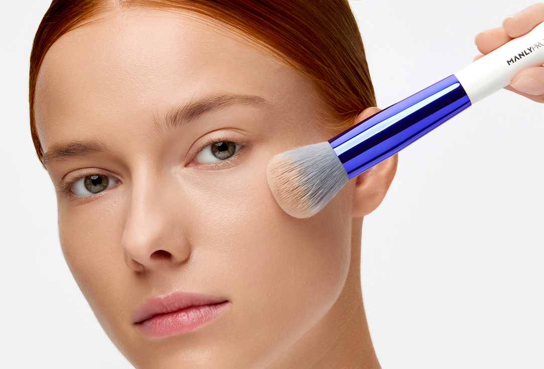 Manly PRO Medium Round Blush & Concealer Brush K82