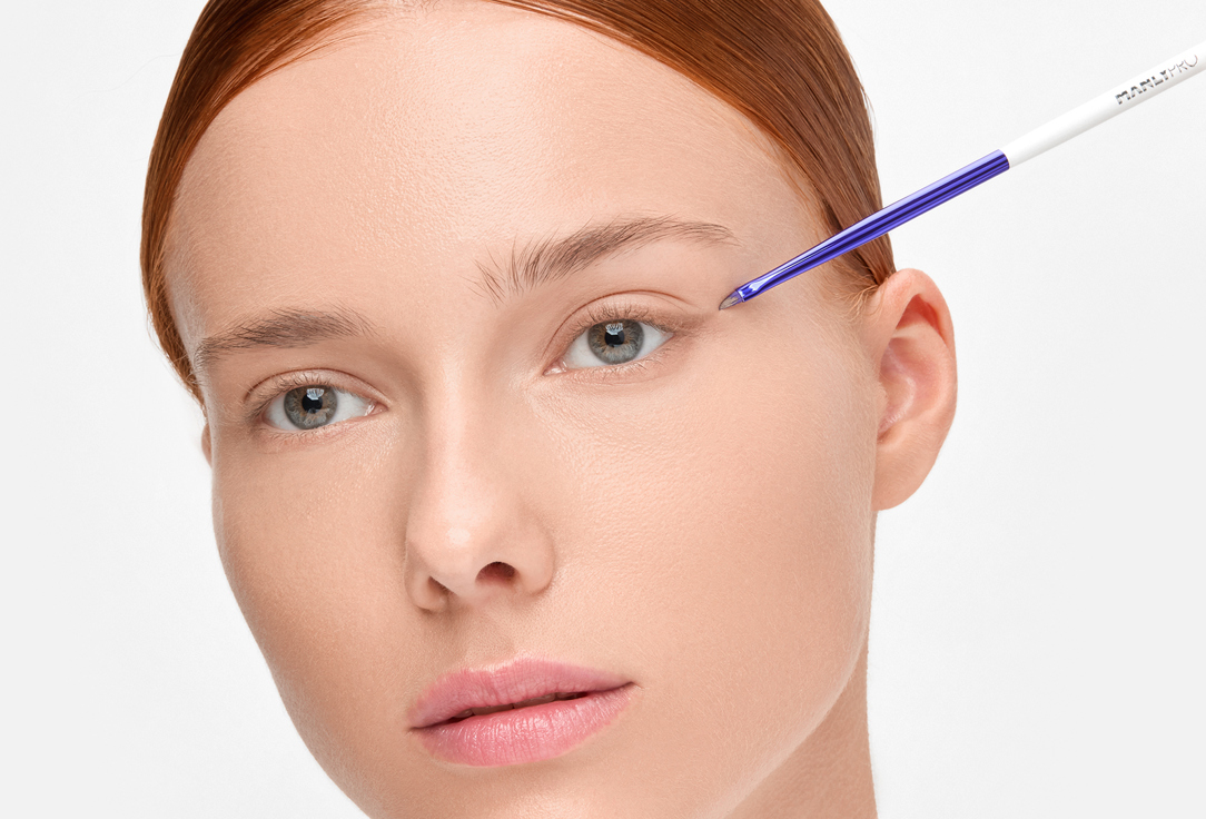 Manly PRO Small Flat Eyeliner & Pencil Brush K107