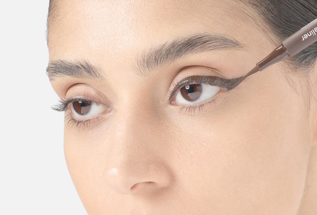 Flormar Matte Eyeliner Lightweight 02, Brown 1 ml Flormar Matte Eyeliner Lightweight