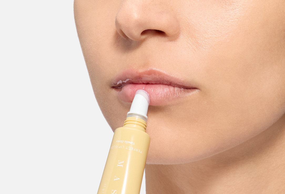 MASQMAI Plumping Lip Gloss Perfect Vanilla honey 11 ml MASQMAI Plumping Lip Gloss Perfect