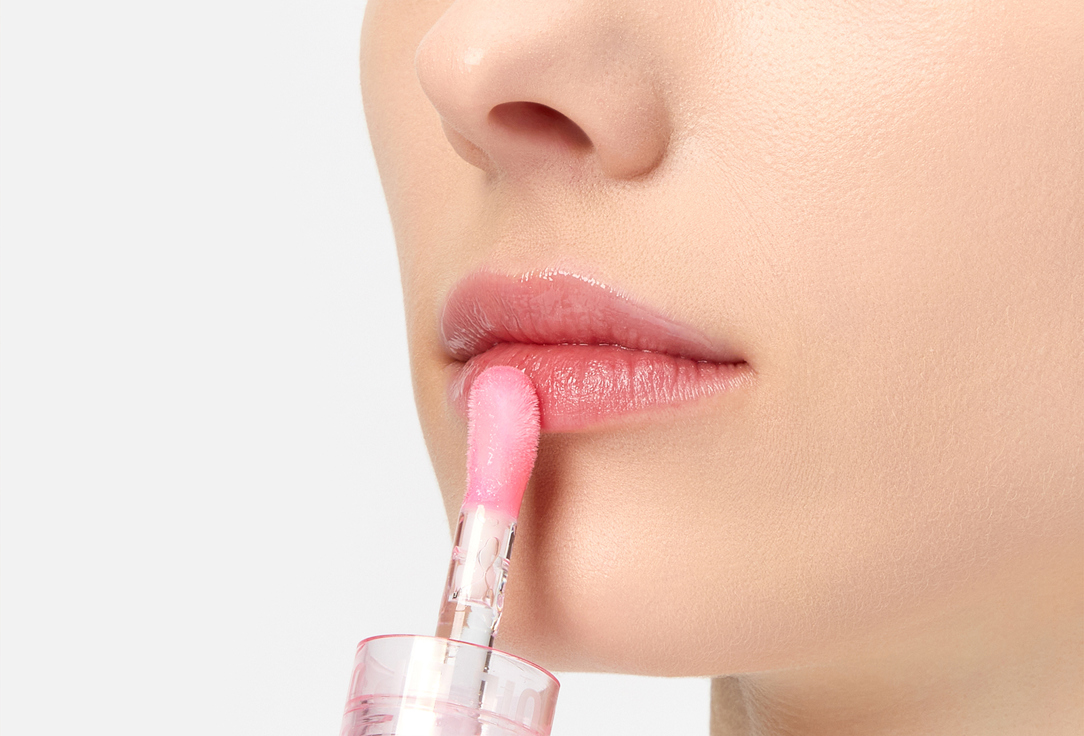 MakeUp Revolution Nourishing Lip Oil Pout Lip Oil Pink shimmer 3 ml MakeUp Revolution Nourishing Lip Oil Pout Lip Oil
