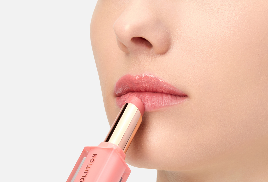 MakeUp Revolution Lip Gloss Stick Pout Peach Sorbet Nude 3 g MakeUp Revolution Lip Gloss Stick Pout