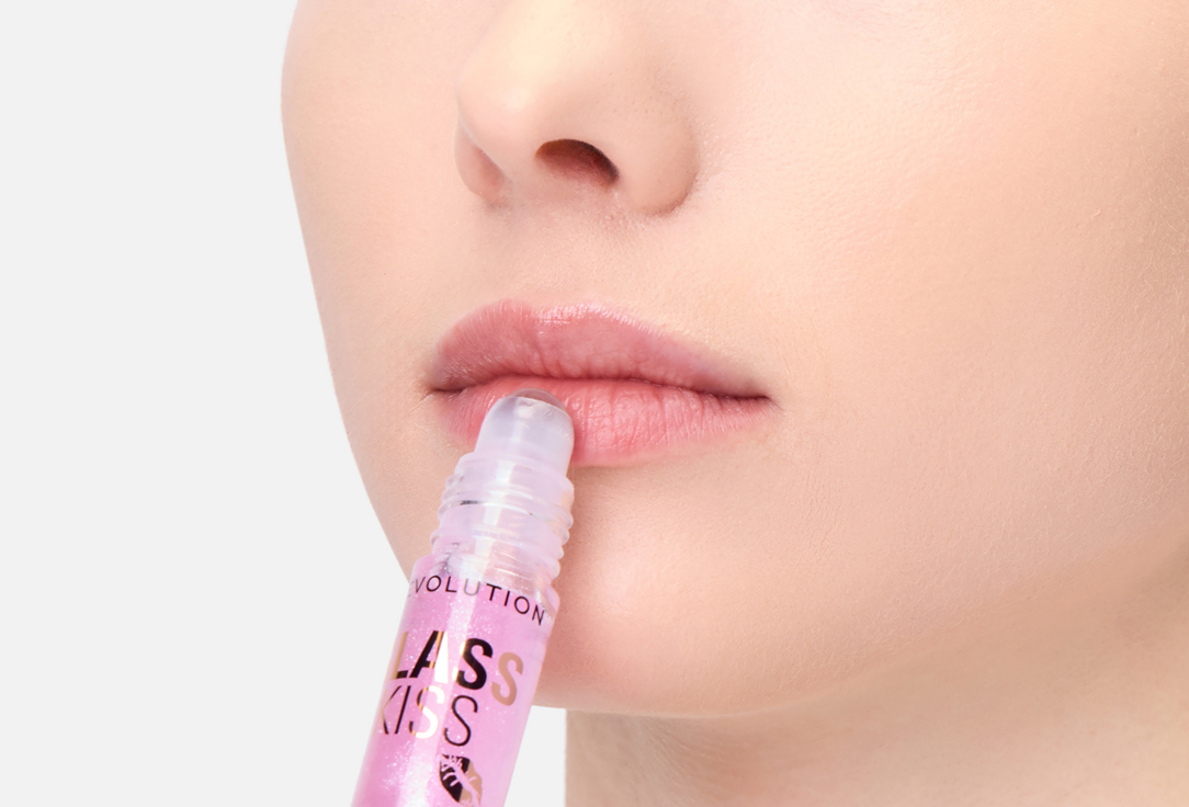 MakeUp Revolution Lip Oil Glass Kiss Roller Ball