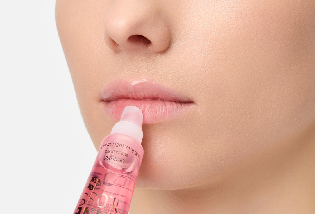 MakeUp Revolution Lip Gloss Shine Gloss Pink Marshmallow 10 ml MakeUp Revolution Lip Gloss Shine Gloss
