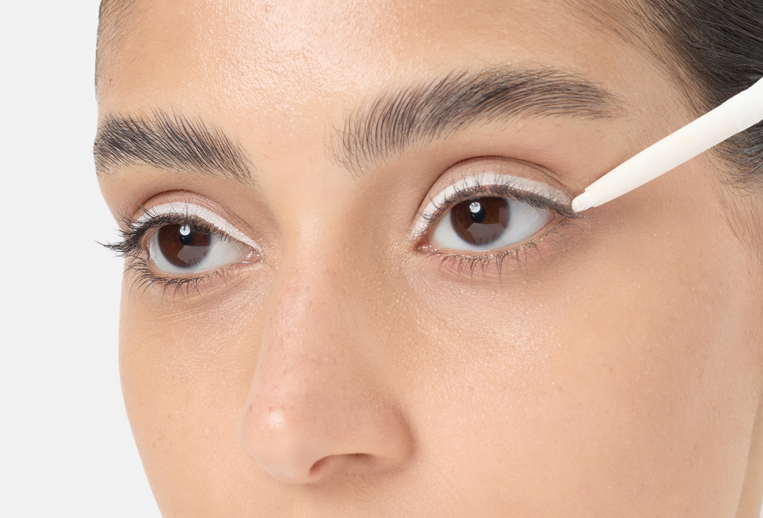 MOIRA Waterproof creamy gel eyeliner Statement Gel Liner 001, White 3 g MOIRA Waterproof creamy gel eyeliner Statement Gel Liner