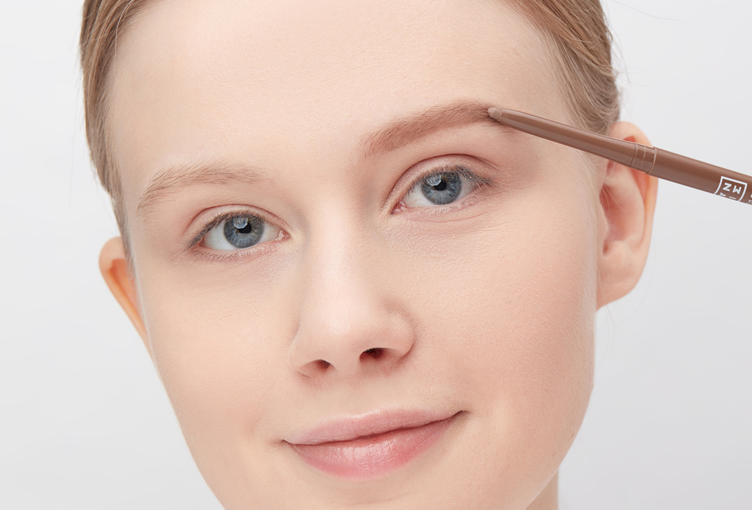 3INA Waterproof Long-Lasting Eyebrow Pencil The 24H Automatic Eyebrow Pencil