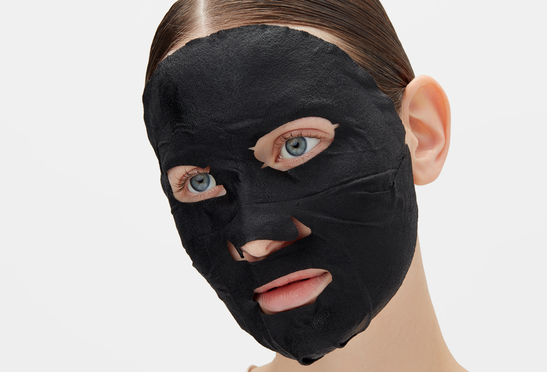 Garnier Purifying charcoal sheet face mask Cleansing Charcoal + Black Algae