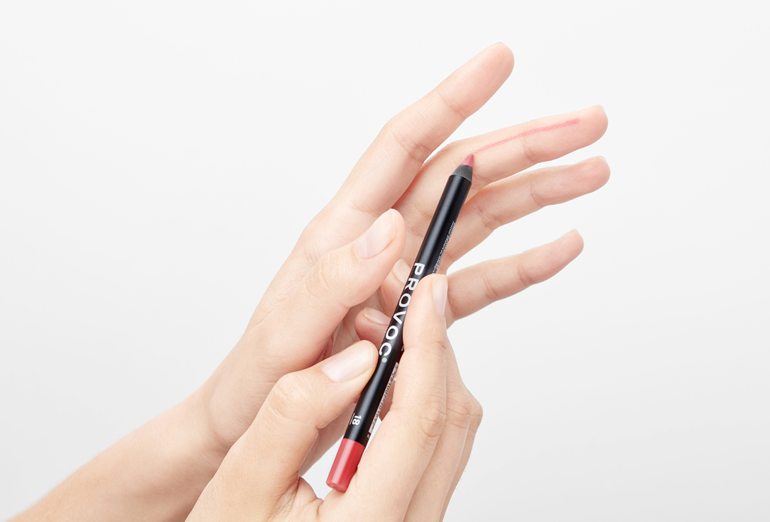 Provoc Waterproof Matte Lip Pencil Gel Lip Liner