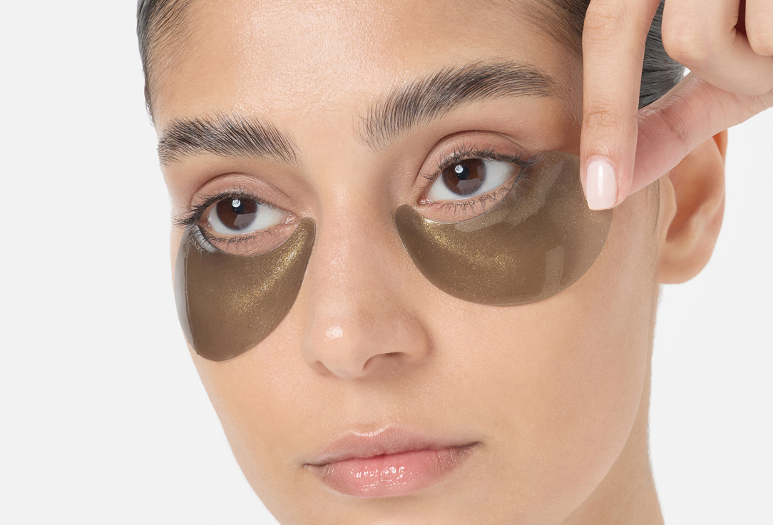 PETITFEE Reviving Under Eye Patches Black Pearl & Gold Hydrogel Eye Patches 60 pcs PETITFEE Reviving Under Eye Patches Black Pearl & Gold Hydrogel Eye Patches