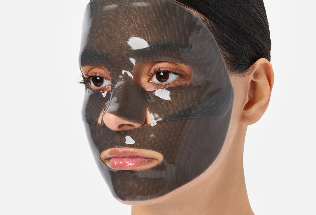 PETITFEE Reviving Face Mask Black Pearl & Gold Hydrogel Mask 1 pcs PETITFEE Reviving Face Mask Black Pearl & Gold Hydrogel Mask